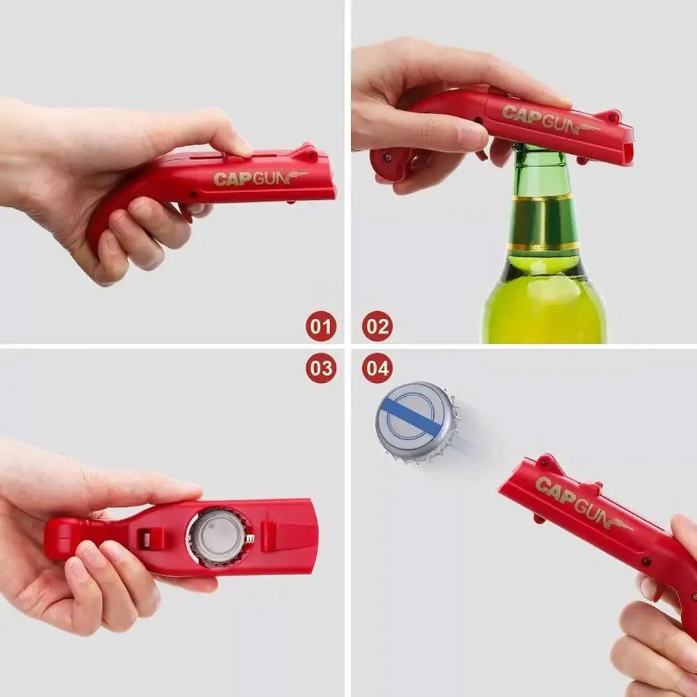 Cap Gun Bottle Opener